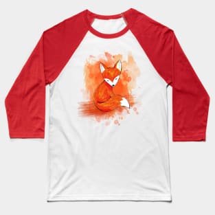 Little Red Fox Baseball T-Shirt